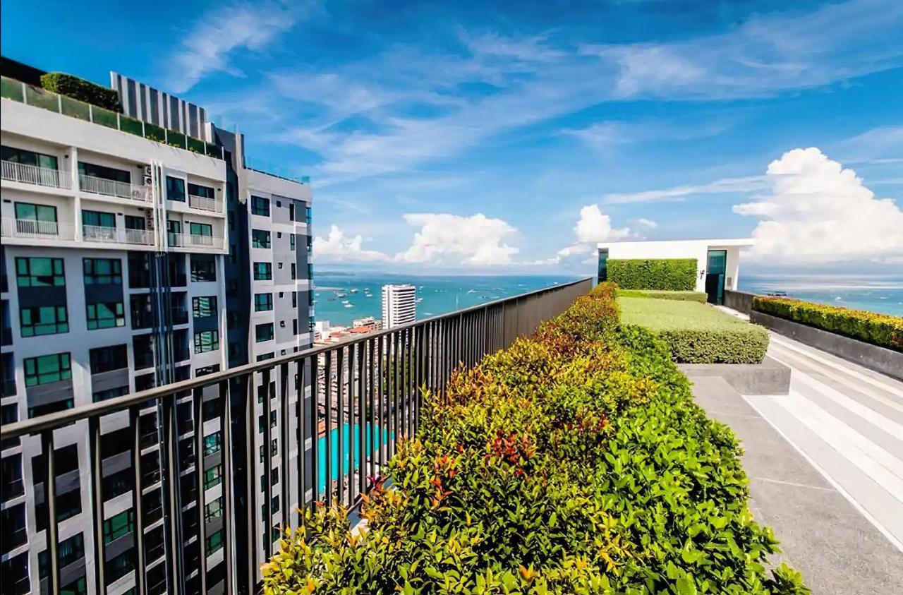 Great Location With Infinity Pool - Central Pattaya Apartment Bagian luar foto
