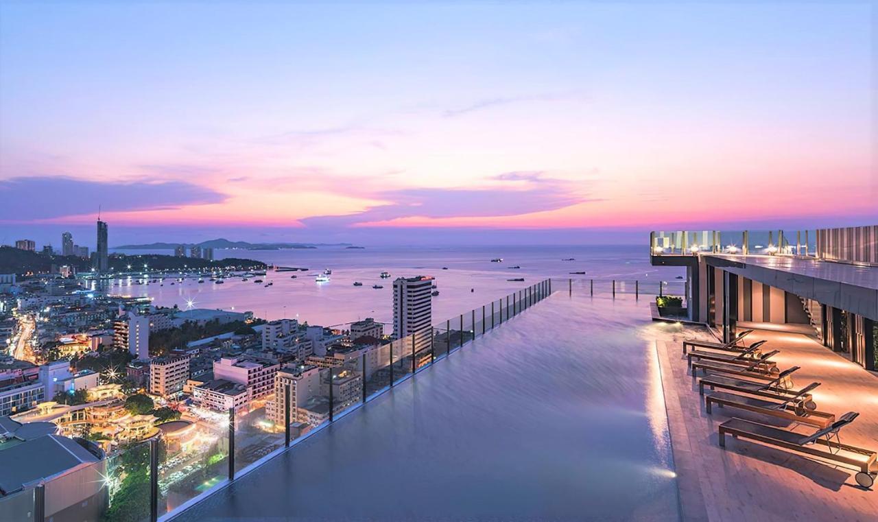 Great Location With Infinity Pool - Central Pattaya Apartment Bagian luar foto